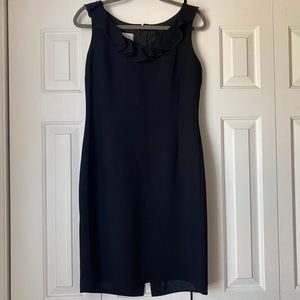 David Warren | Black sheath dress